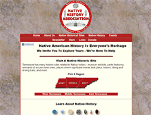 Tablet Screenshot of nativehistoryassociation.org